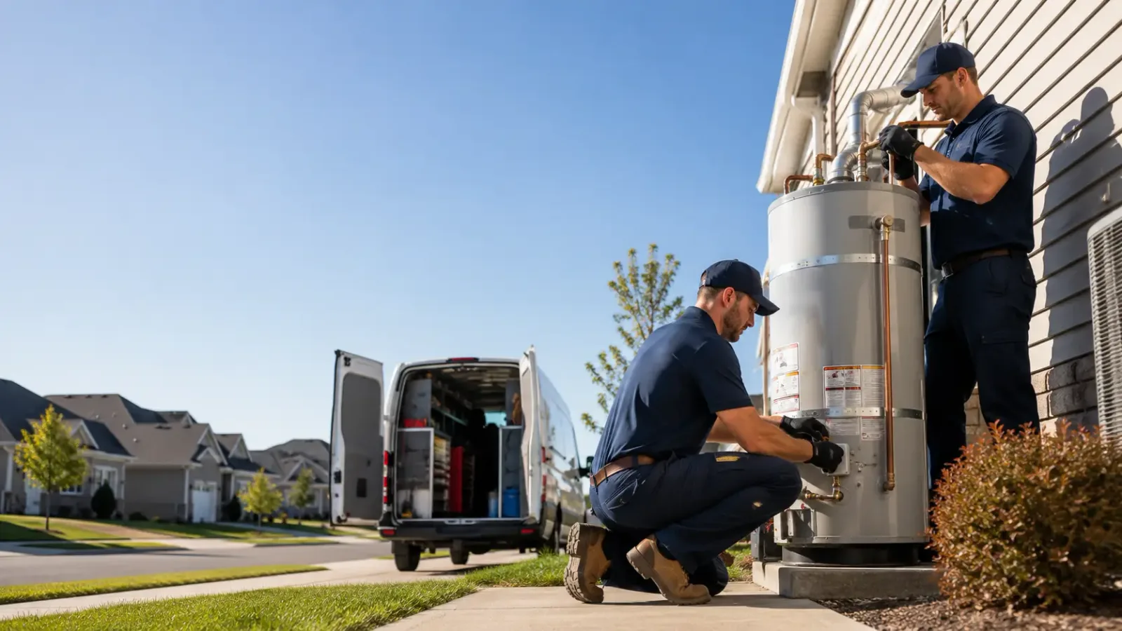 Water Heater Installation in Greenbackville, VA